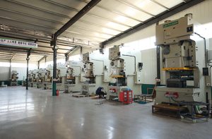 Metal stamping fabrication factory