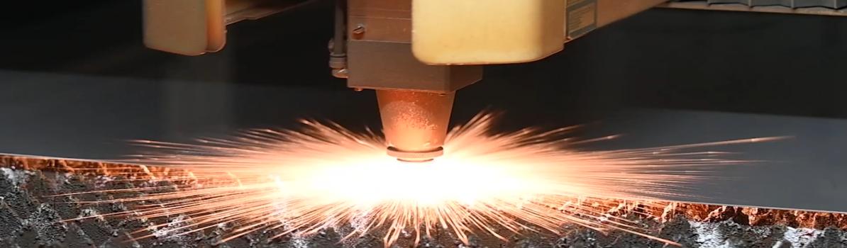 Laser-cutting-process
