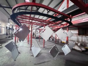 Surface-treatment-line