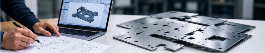 Sheet metal design optimization to reduce manufacturing costs and production risks