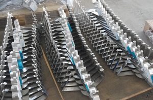 Batch production of stamped parts at a China metal parts manufacturer